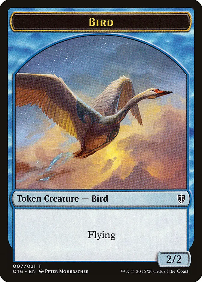 Bird Token (007/021) [Commander 2016 Tokens] 1