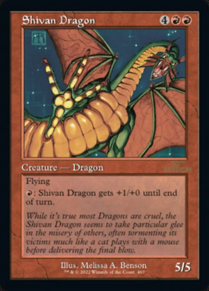 Shivan Dragon (Retro) [30Th Anniversary Edition] 1