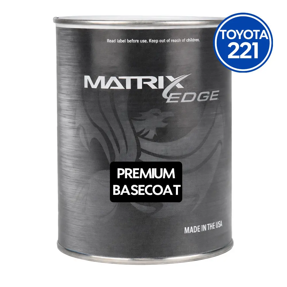 Matrix Edge Premium Basecoat Toyota 221 Blackish Ageha Automotive Paint 1