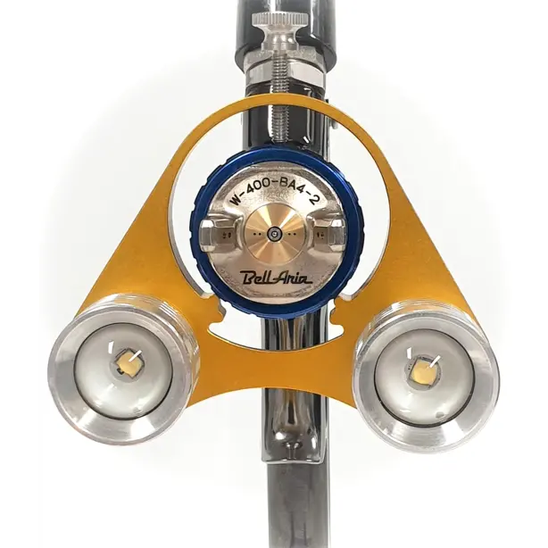 Spray Gun Led Light Mountable For Gravity Feed Spray Guns 1