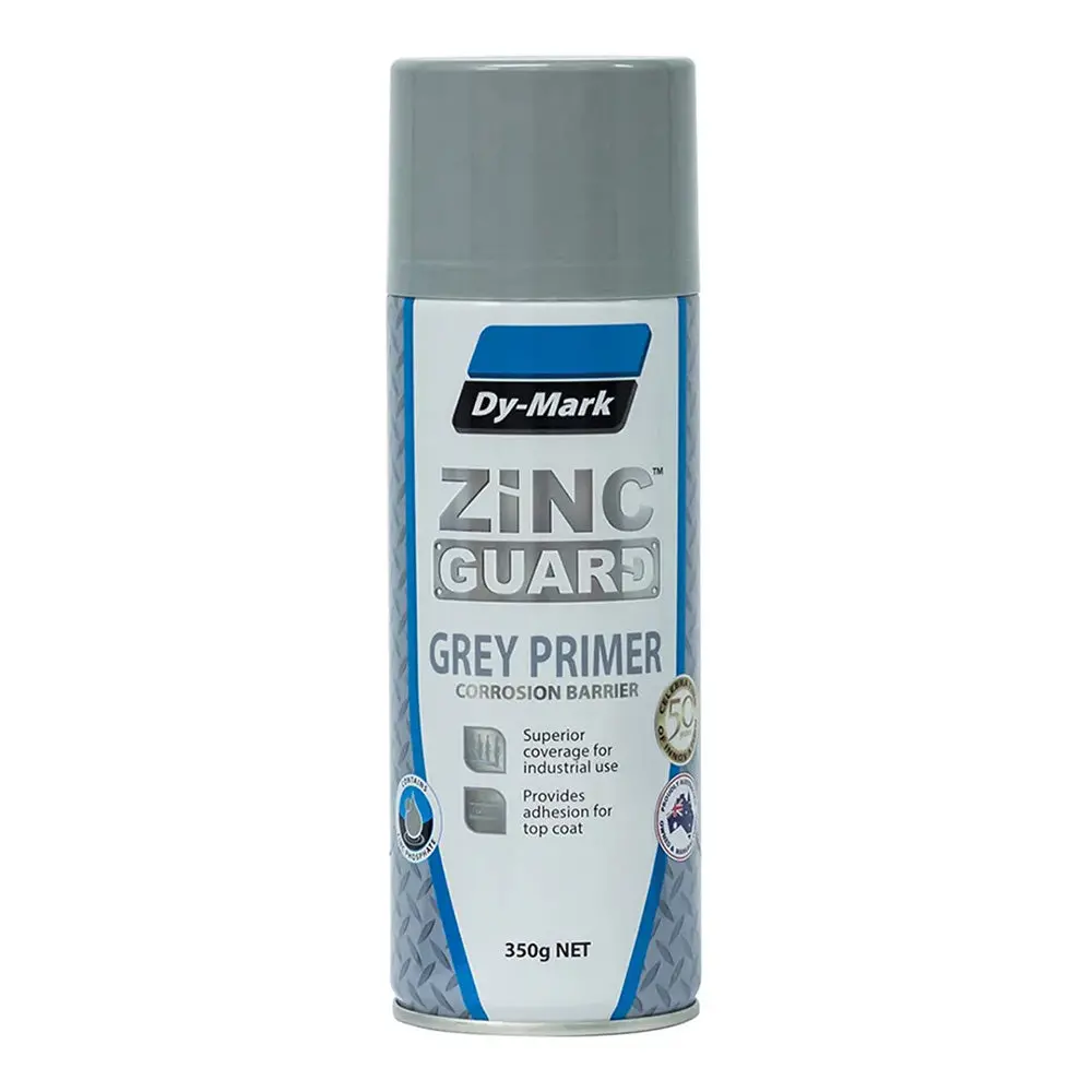 Dy-Mark Zinc Guard Primer 350G Grey Spray Paint Aerosol 1