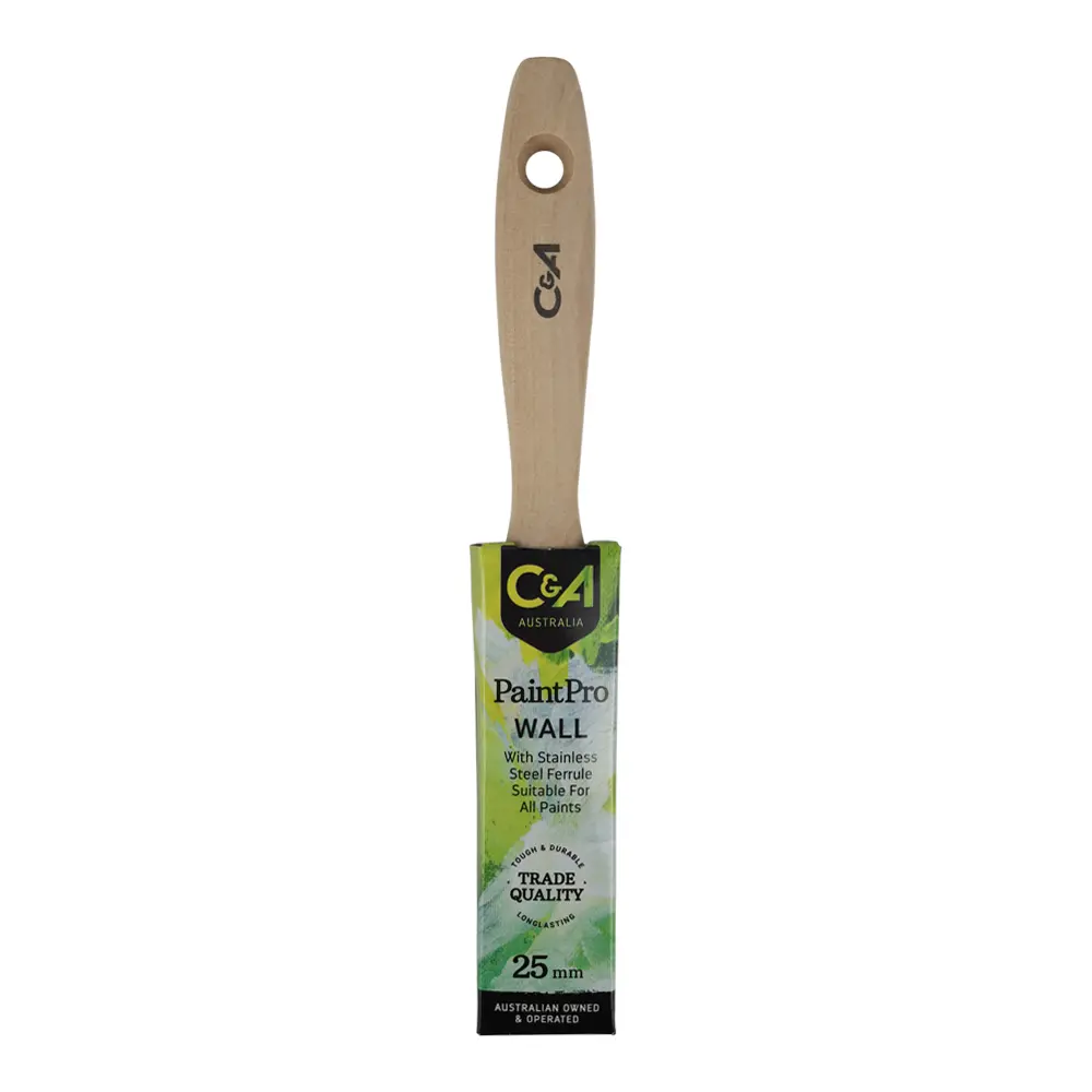 C&A Brushware Paintpro Wall Brush 25Mm Trade Industrial Commercial 1
