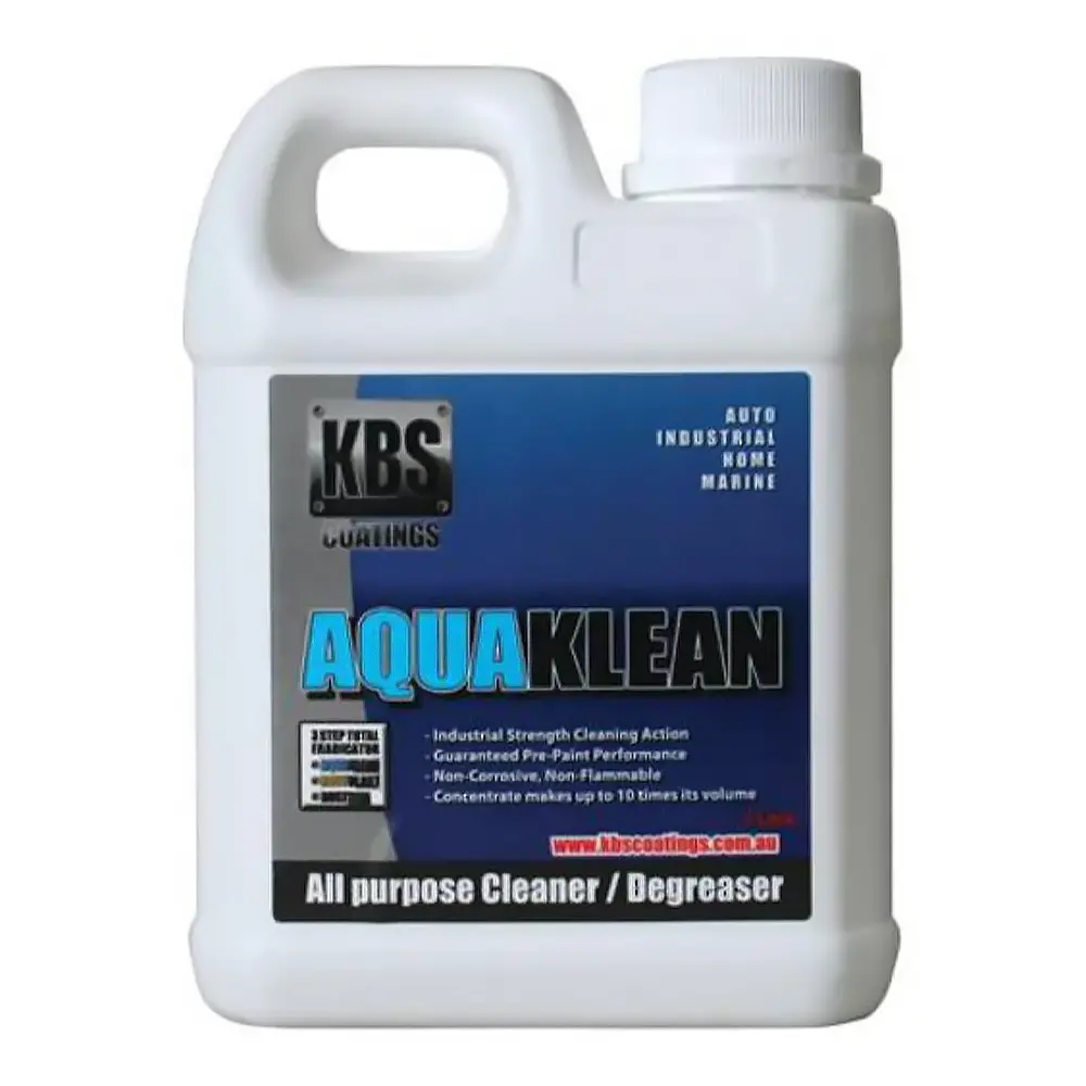 Kbs Aqua Klean 1L All Purpose Water Based Powerful Cleaner Degreaser Concentrate 1