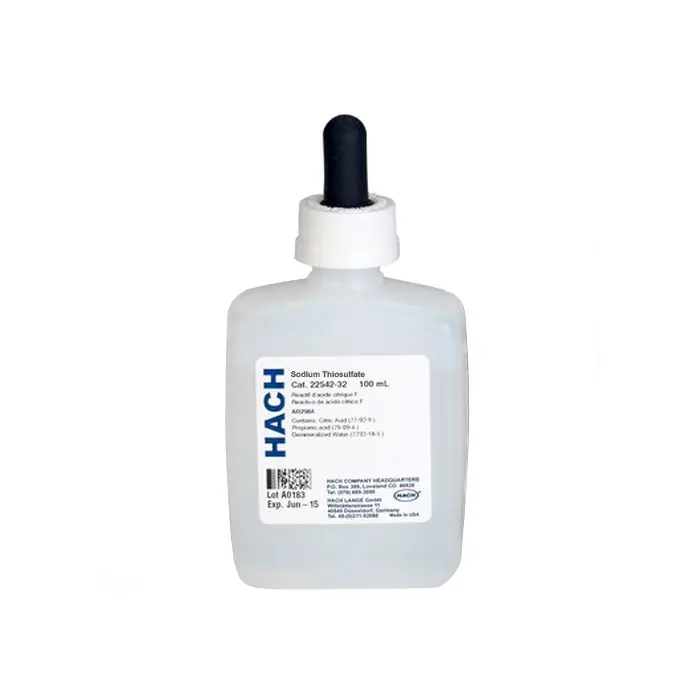 Hach D.O. Replacement Reagent, Sodium Thiosulfate, 100 Ml 1