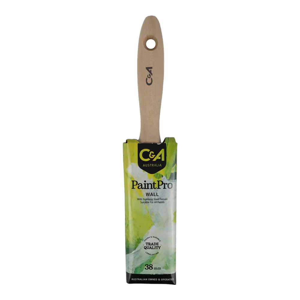 C&A Brushware Paintpro Wall Brush 38Mm Trade Industrial Commercial 1