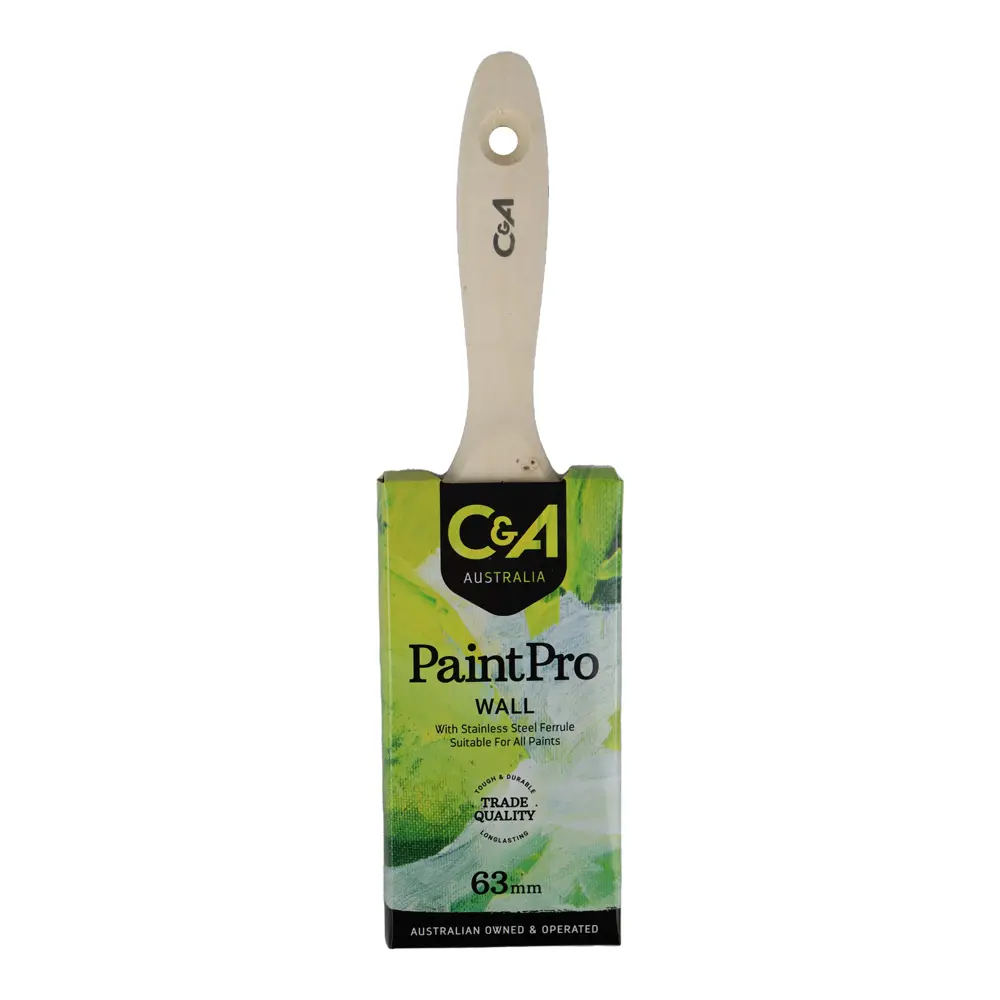 C&A Brushware Paintpro Wall Brush 63Mm Trade Industrial Commercial 1