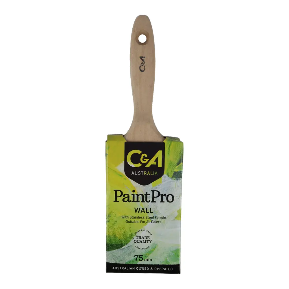 C&A Brushware Paintpro Wall Brush 75Mm Trade Industrial Commercial 1