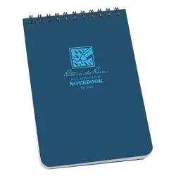 Rite-In-The-Rain - #246 Hip Pocket Top-Spiral Notebook, 4" X 6", Blue, Box Of 12 1