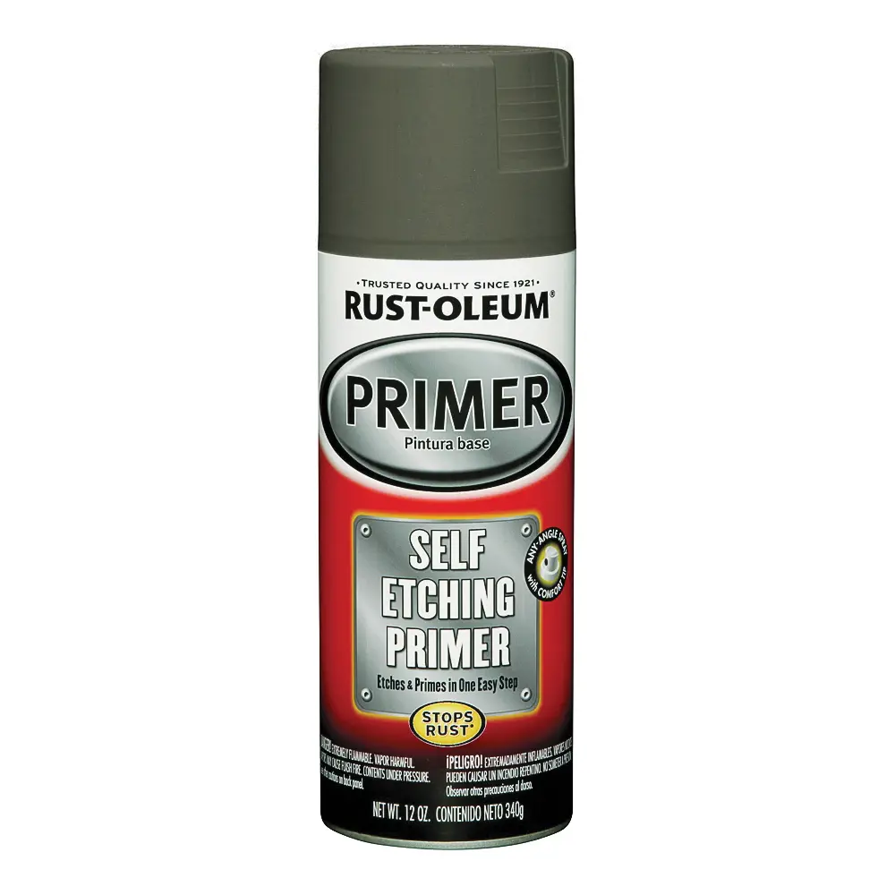 Rustoleum Self Etching Primer 340G Dark Green Automotive Etch Super Etch 1
