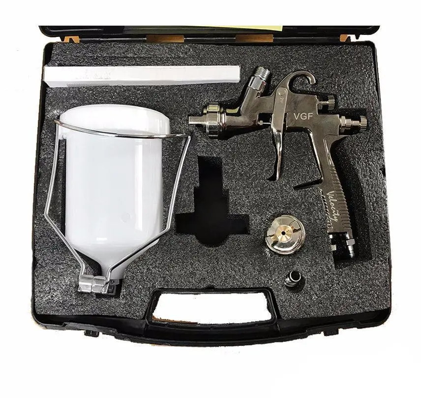 General Purpose Velocity Vgf 1.4 Gravity Spray Gun 600Ml Pot Holder 1.8Mm 2 Pack 1