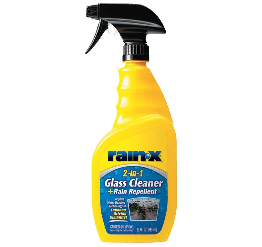 Rain-X 2-In-1 Glass Cleaner + Rain Repellent 680Ml 23Oz Windshield Window Spray 1