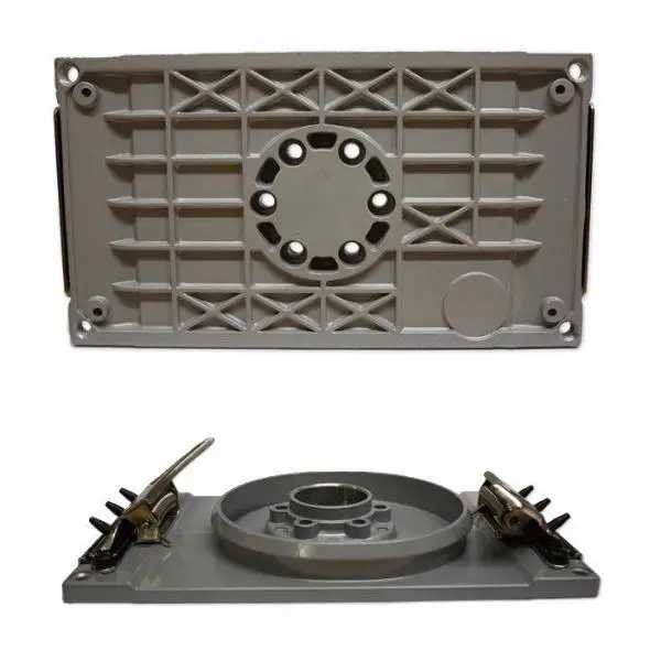 Rupes Base Plate 611.55 With Clamps For Models: Ss70, Sspf, So84a, So84 And So73 1
