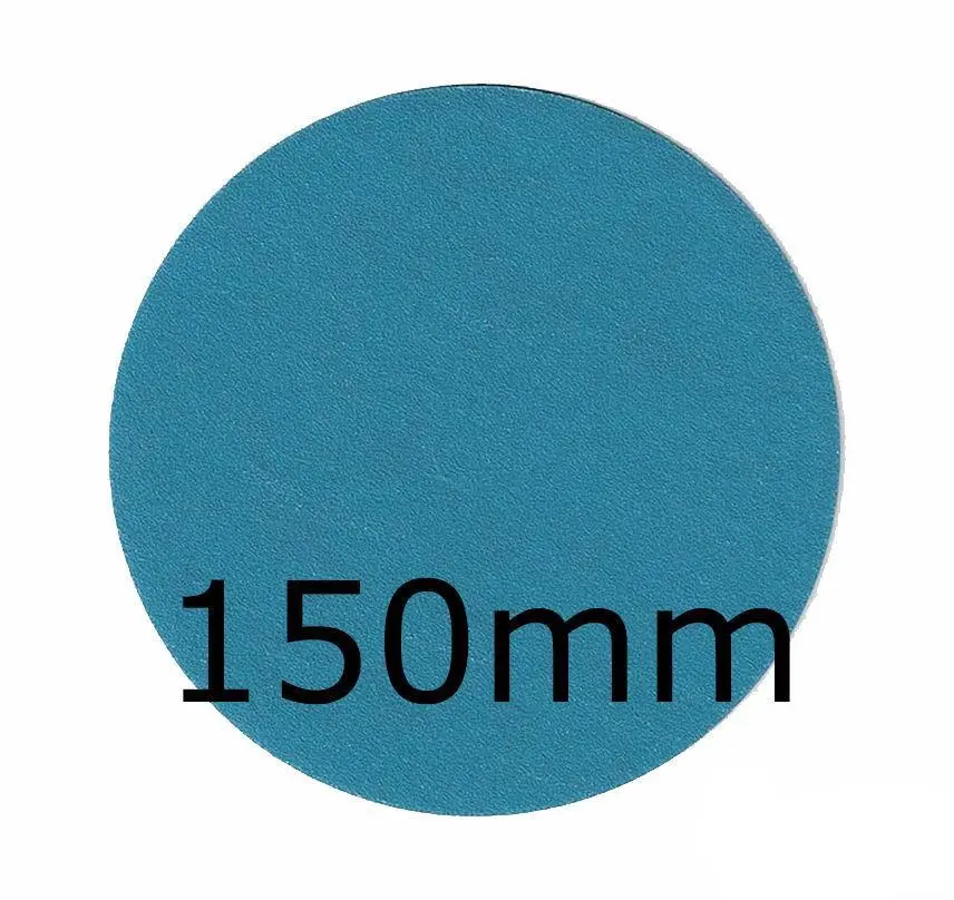 Revcut Blue Sanding Paper Grit P40 150Mm No Hole 50 Discs Sander Automotive Car 1