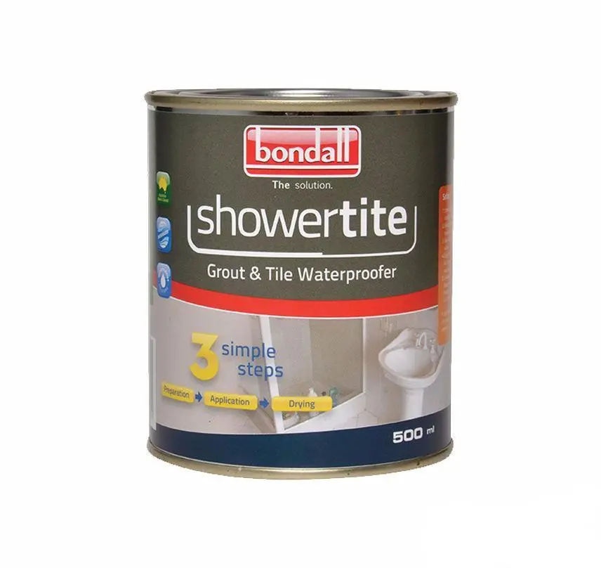 Bondall Showertite Grout & Tile Waterproofer 500Ml Shower Toilet Sealant Sealer 1