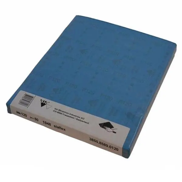 Siaflex 1948 Abrasive Sandpaper Sheets Wet Or Dry Rub Pack 50 230Mm X 280Mm 1