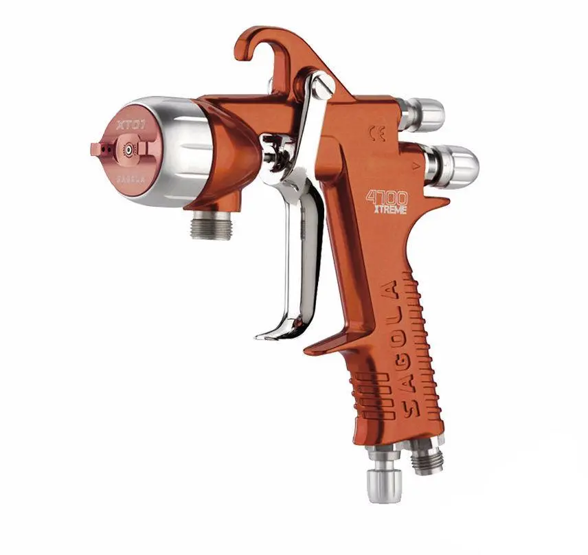 Sagola 4100 Xtreme Pressure Spray Painting Gun Primers Clearcoats 1.2Mm Epa 1