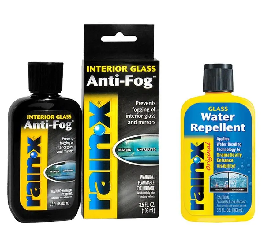 Rain-X 103Ml Anti Fog + Water Repellent Combo Windscreen Window Glass Treatment 1