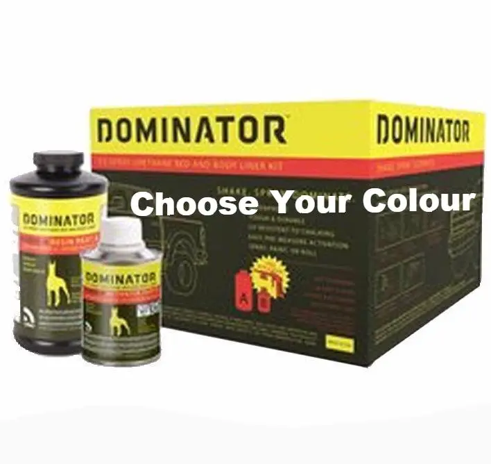 Usc Dominator Tintable (Choose Your Colour) Ute Urethane Bed Body Tray Liner Kit 1