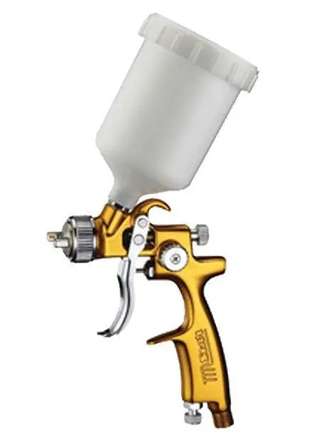 Star V3 Mini Lvlp Evot Gravity Feed Spray Touch Up Gold Gun 0.8Mm 1