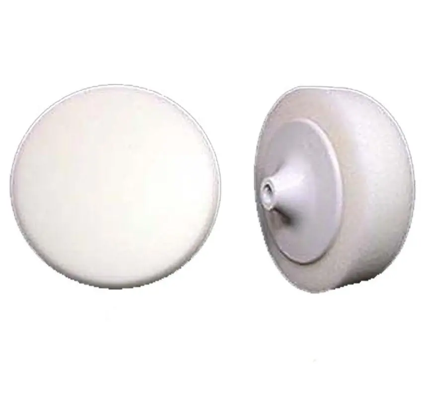 6'' Compound Cutting Foam Buff Head Pad With Backing Plate White 150Mm X 50Mm 1