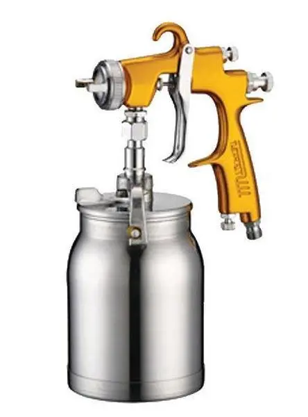 Star Evot Lvlp 2000 V3 Spray Paint Suction Gun 1.8Mm Gold Waterbourne 2K Stains 1