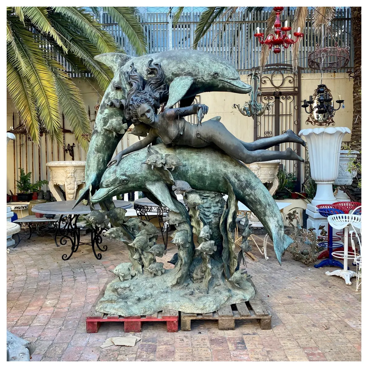 Incredible!! Bronze Sculptural Fountain - Sold 1