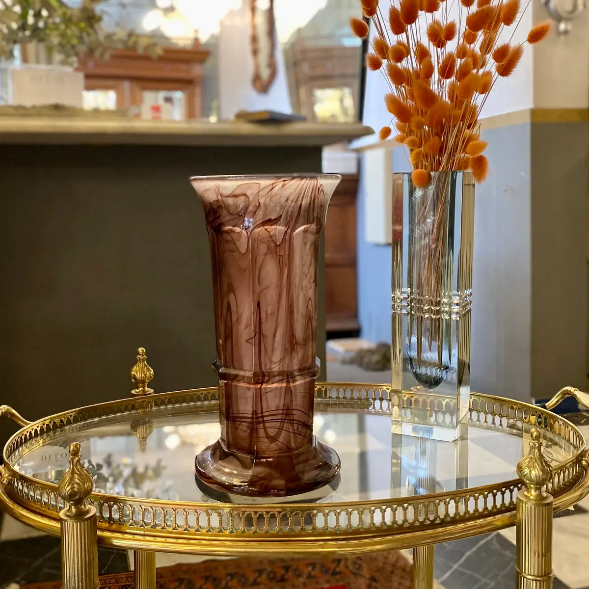 Art Deco Purple Vase - Sold 1
