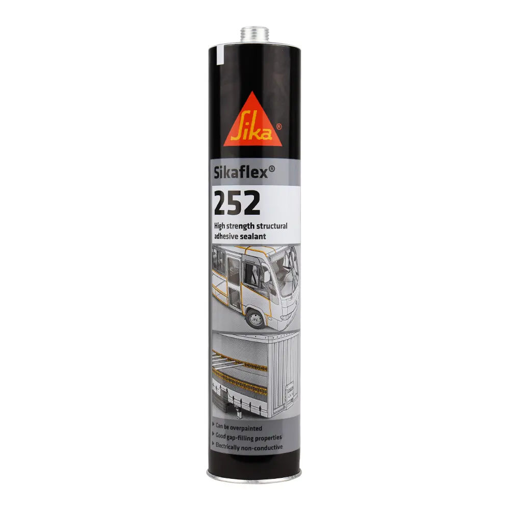 Sika Sikaflex 252 Polyurethane Assembly Adhesive 300Ml Cartridge White 1
