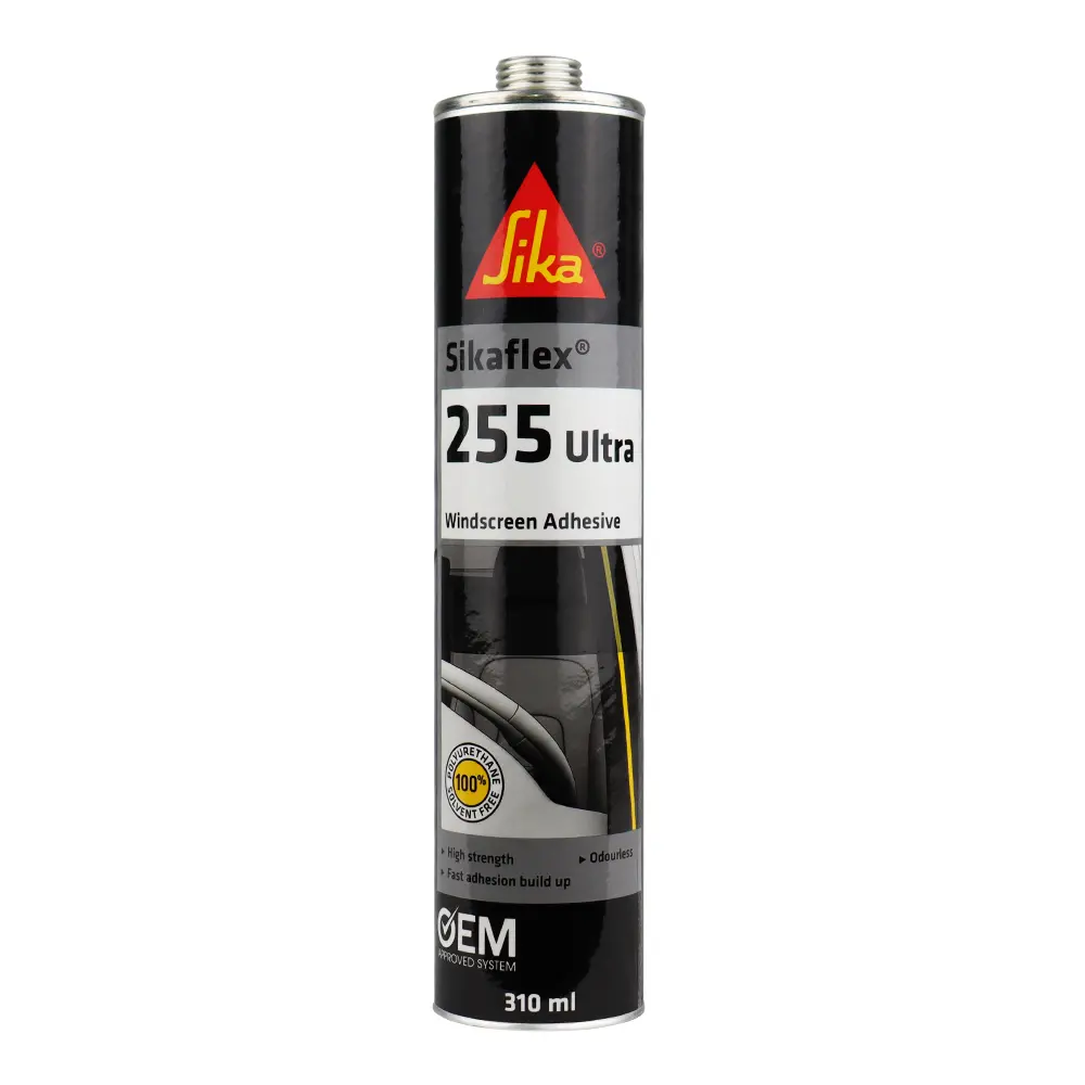Sika Sikaflex 255 Ultra Glass Windscreen Adhesive 310Ml Black 1