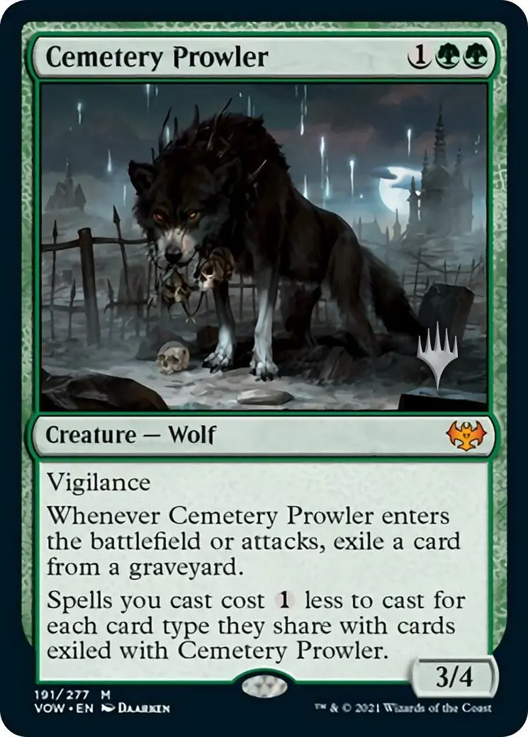 Cemetery Prowler (Promo Pack) [Aetherdrift Promos] 1