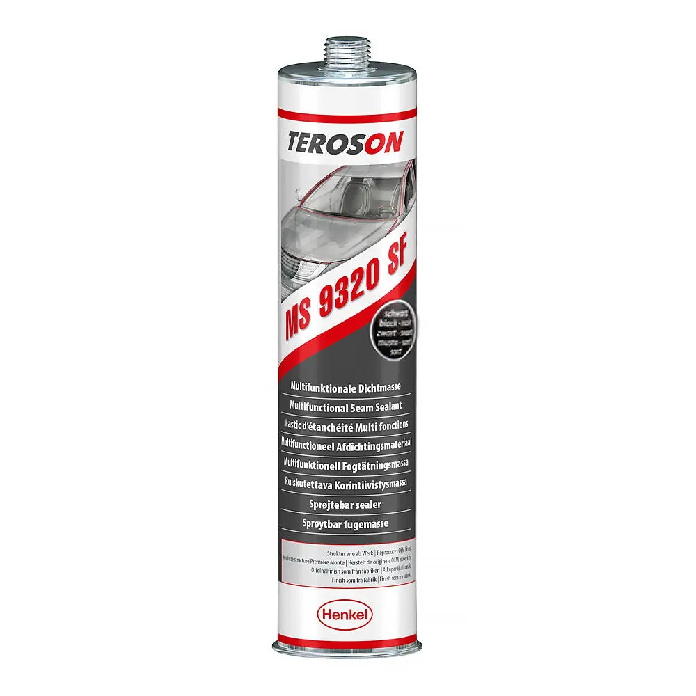 Teroson Ms 9320 Multi-Functional Polymer Seam Sealant Adhesive 300Ml Black 1