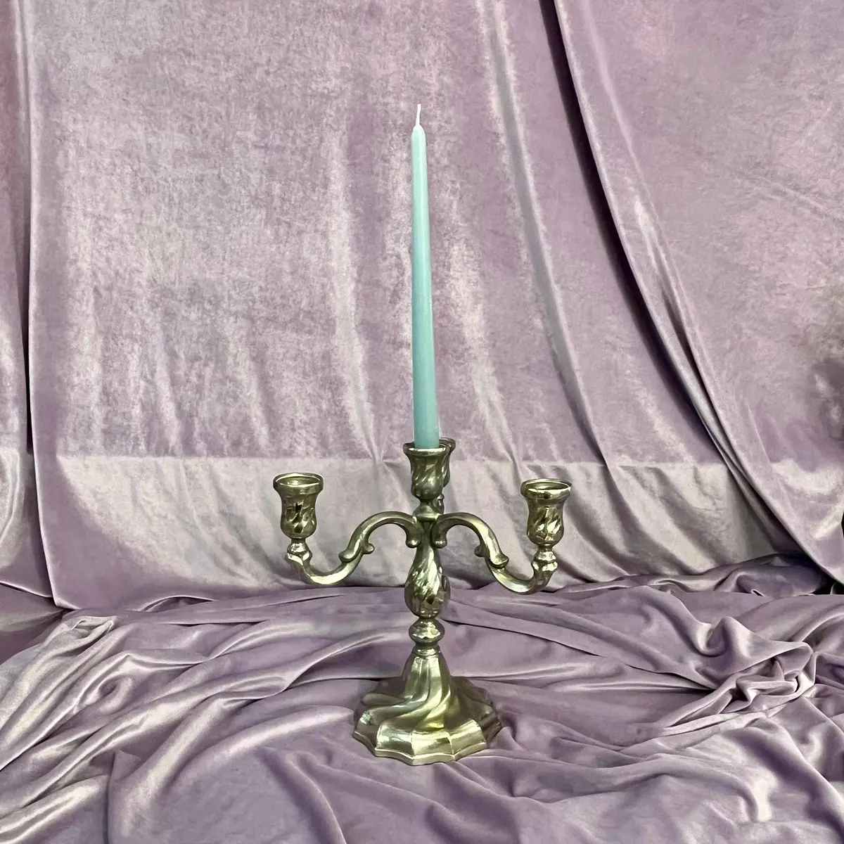 Antique Silver Plated Candelabra 1