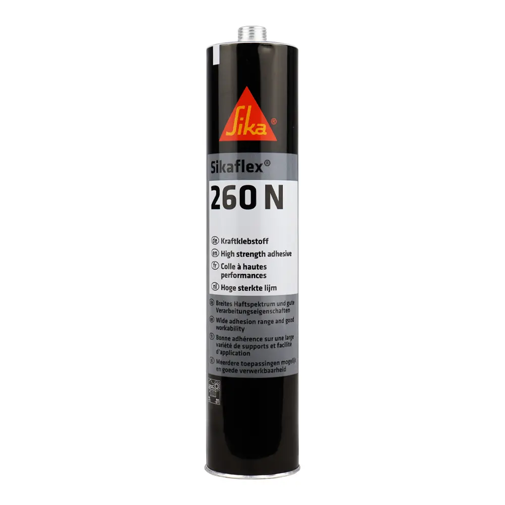 Sika Sikaflex 260N Primerless High Strength Adhesive 300Ml Black 1