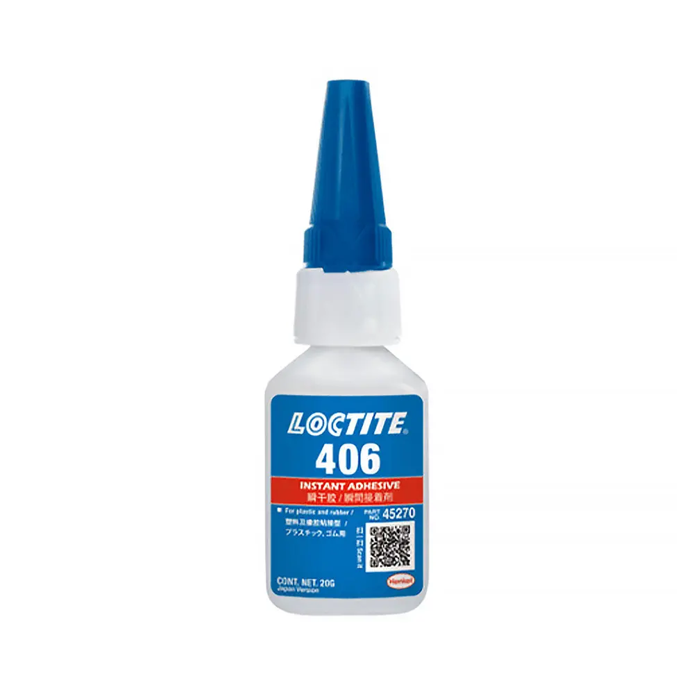 Loctite 406 Instant Adhesive Rubber & Plastic 25Ml Super Glue Low Viscosity 1