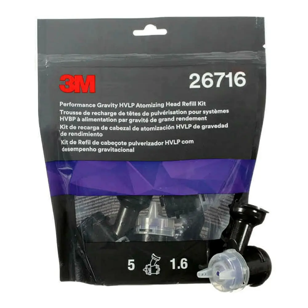 3M 26716 Perf Accuspray Atomizing Head Refill Kit 1.6Mm 5 Pack 1