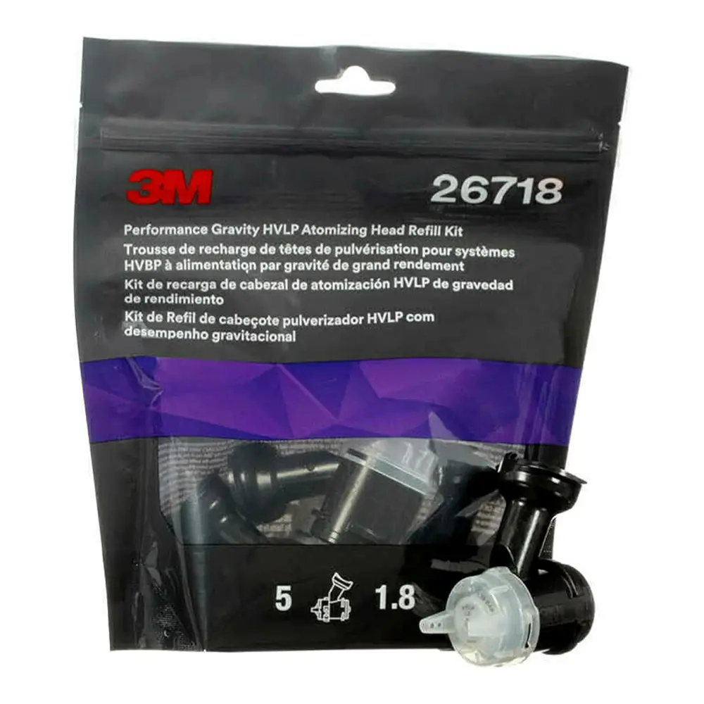 3M 26718 Perf Accuspray Atomizing Head Refill Kit 1.8Mm 5 Pack 1
