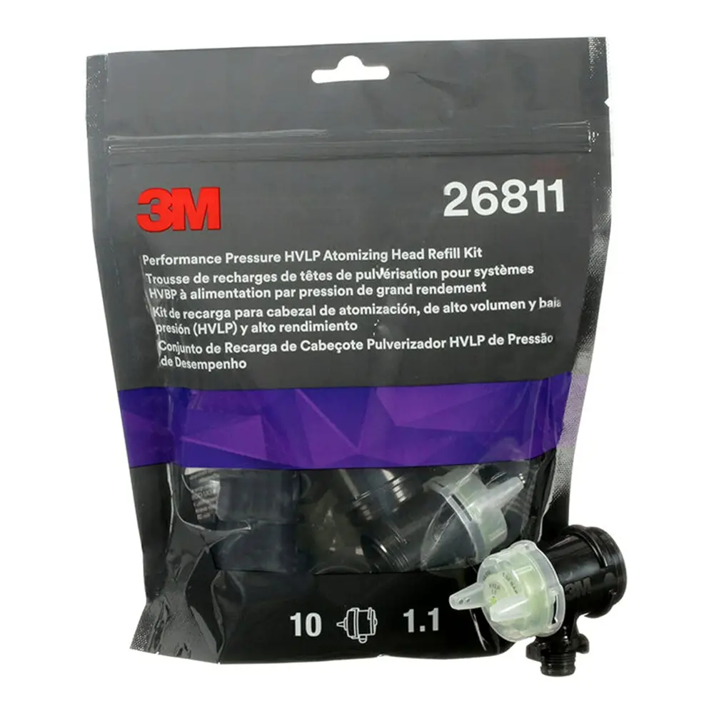 3M 26811 Perf Accuspray Atomizing Head Refill Kit 1.1Mm 10 Pack 1