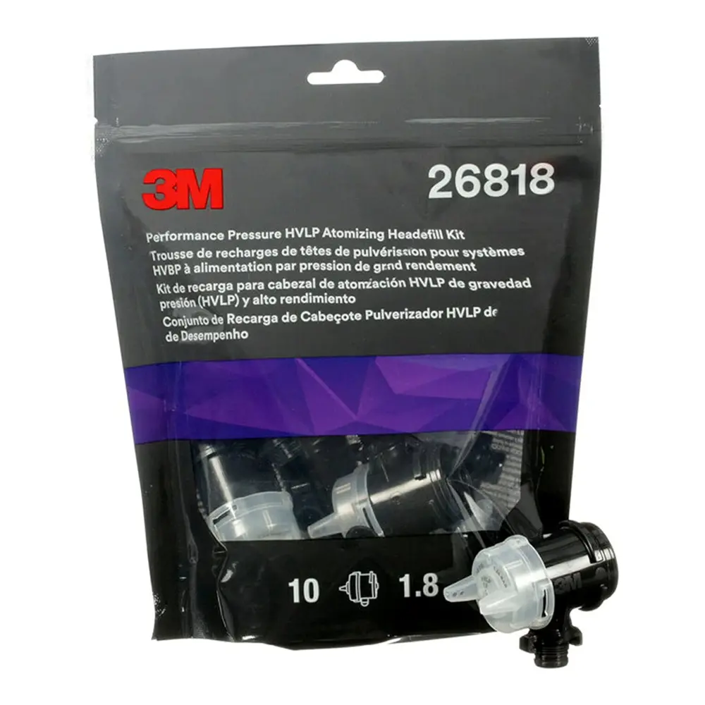 3M 26818 Perf Accuspray Atomizing Head Refill Kit 1.8Mm 10 Pack 1