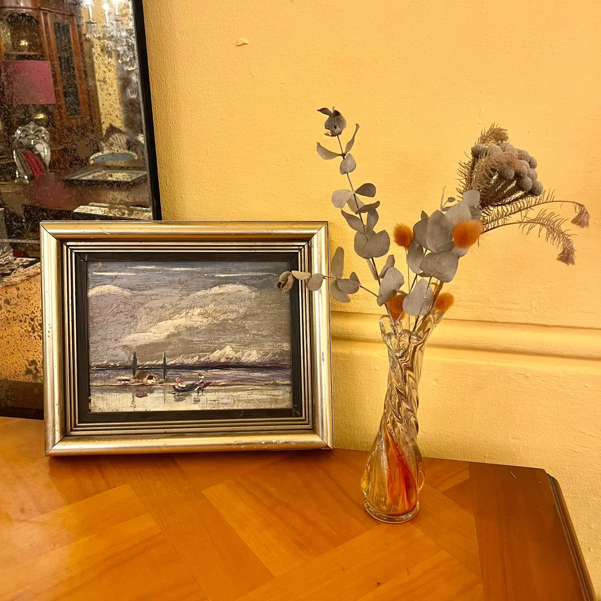 Antique H. Arden Seascape Painting 1