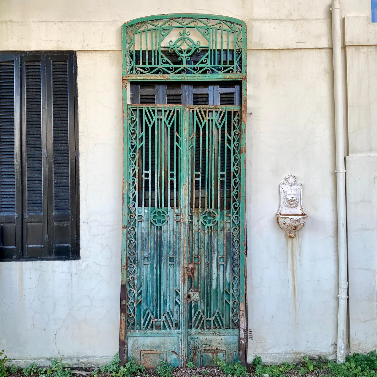 Large Forged Steel Gate From Argentina 1