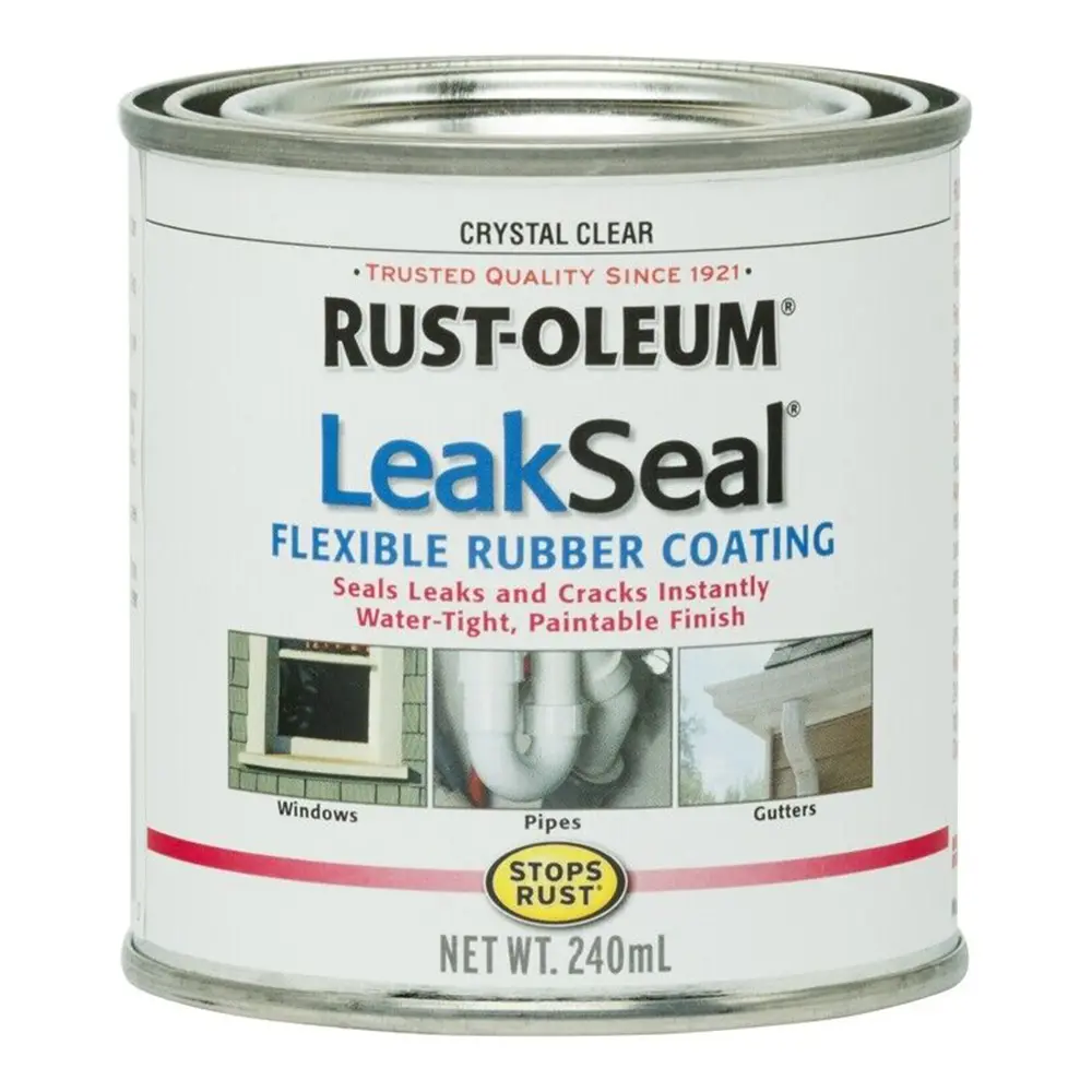 Rustoleum Leakseal Brush On 240Ml Matt Clear 1
