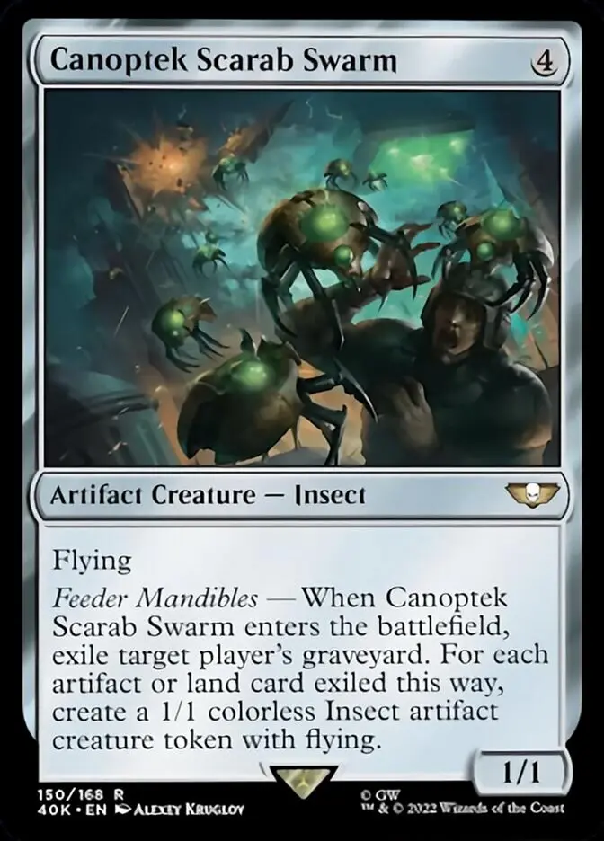 Canoptek Scarab Swarm (Surge Foil) [Warhammer 40,000] 1