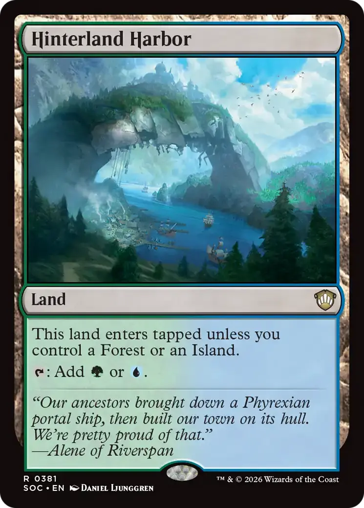 Hinterland Harbor [Secrets Of Strixhaven Commander] 1
