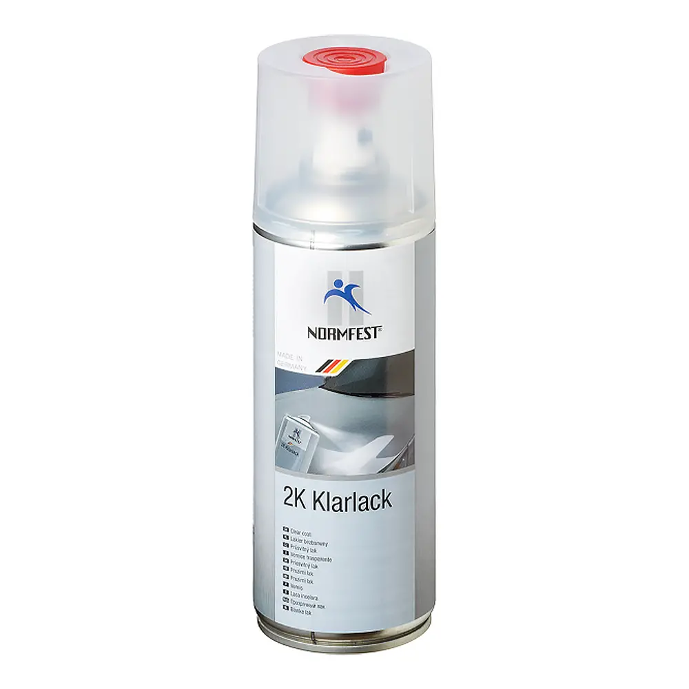Normfest 2K High Gloss Quick Dry Automotive Clear Coat 400Ml Aerosol 1