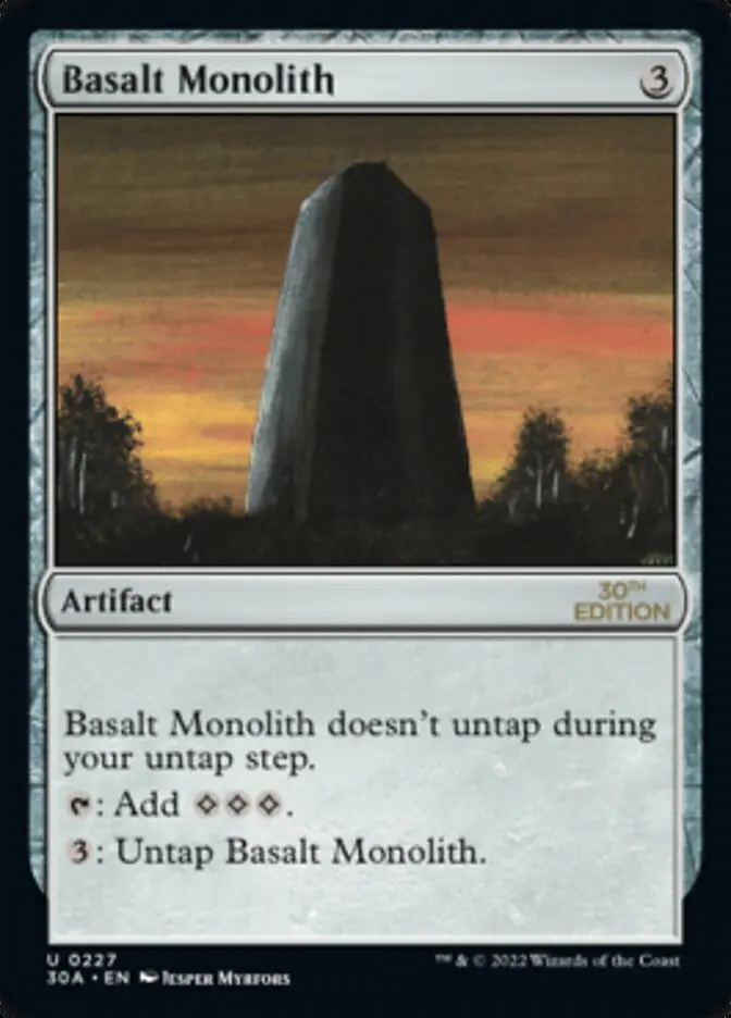 Basalt Monolith [30Th Anniversary Edition] 1