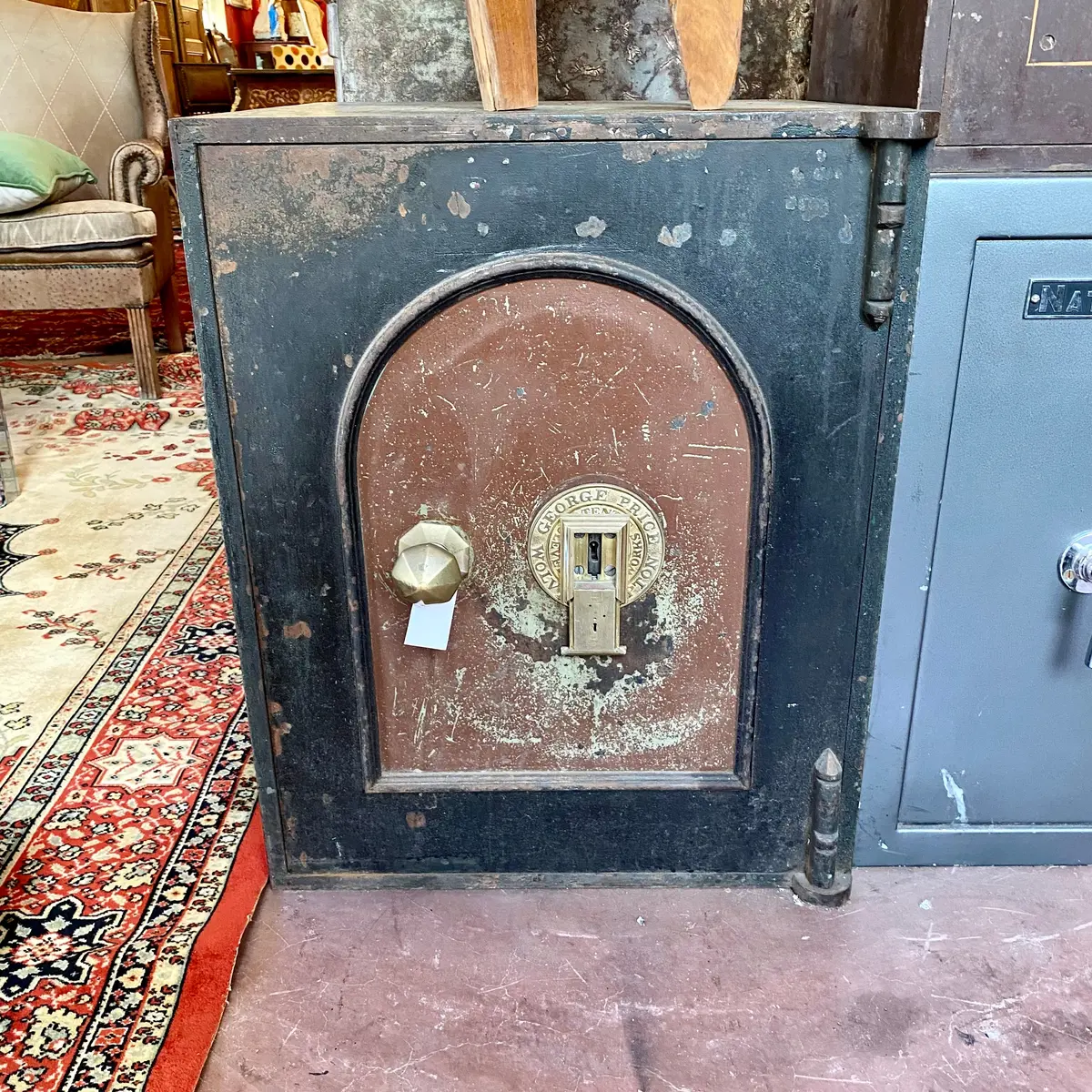 Antique Distressed Safe - Sold 1