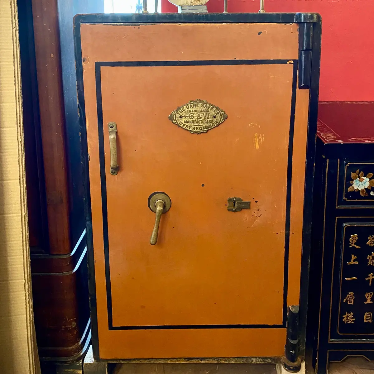 Large Antique "The Dart Co" Safe 1