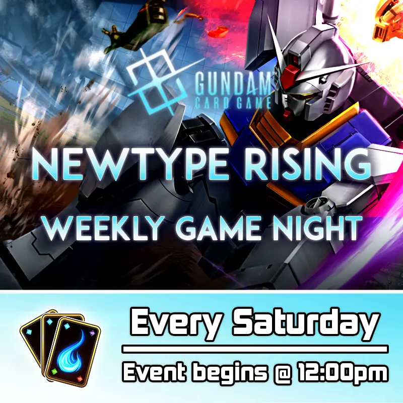 Gundam Card Game: Game Day Ticket - Sat, Mar 14 2026 1