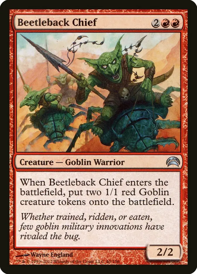 Beetleback Chief [Planechase 2012] 1