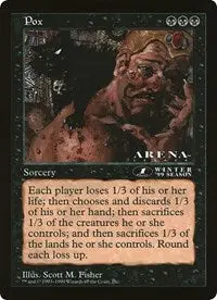 Pox (Oversized) [Oversize Cards] 1